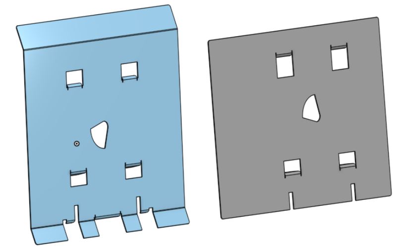 Second (L) and First (R) Bridge Design